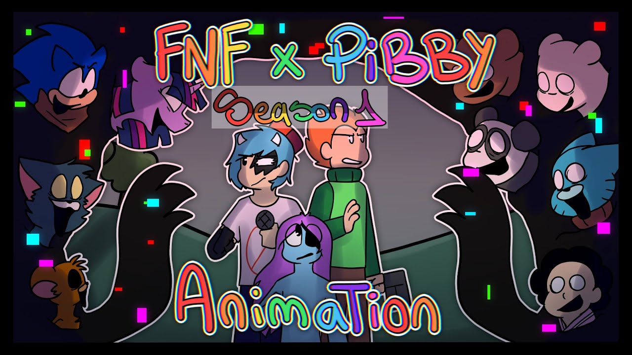 FNF X PIBBY (ALL PARTS S1) ~Friday Night Funkin~ [ANIMATION] 