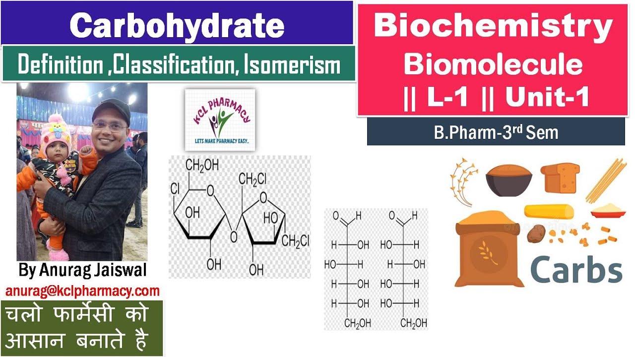 Carbohydrate Biomolecule / Biochemistry L1 Unit1 / 2nd Semester