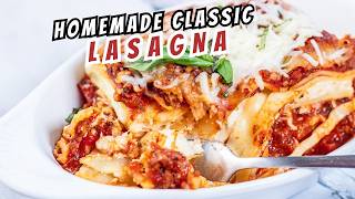 The ULTIMATE Homemade Meat Lasagna Recipe (Classic Family-Style) The ULTIMATE Homemade Meat Lasagna Recipe (Classic Family-Style)