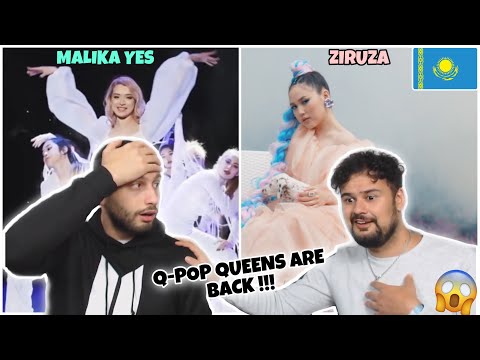 REACTION TO Q-POP/Kazakh Music: Ziruza — Ary oina & MALIKA YES — Aıt solaı