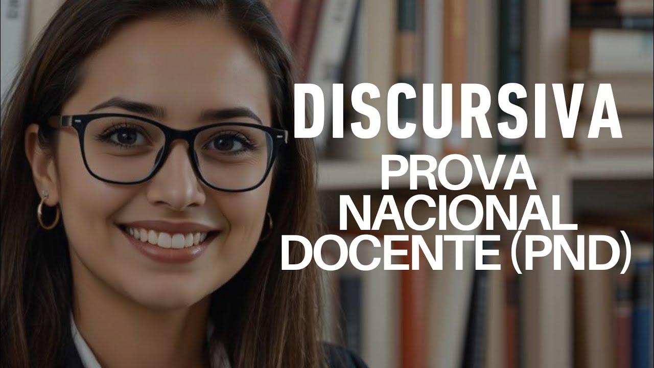 DISCURSIVA PND (PROVA NACIONAL DOCENTE) INEP 2025 - YouTube