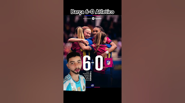 😍HUMILLACIÓN Histórica Barça Femenino Vs Atlético de Madrid (6-0) #messi #futbol #elchiringuito