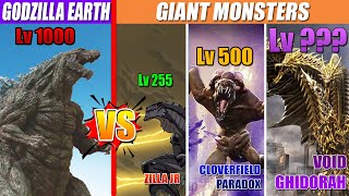 Godzilla Earth vs Giant Monsters Level Challenge | SPORE