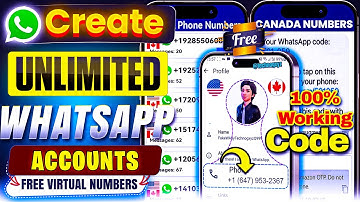 Create Unlimited WhatsApp Accounts in 2025 with Free Virtual Numbers