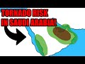 TORNADO RISK FOR Saudi Arabia - Forecast AND Footage From Storms Today (March 25, 2026) 