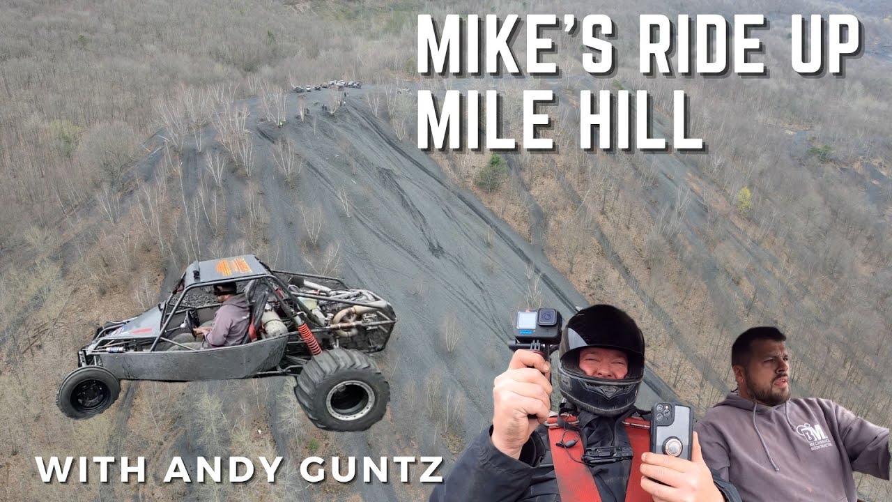 The Ride Up Mile Hill, Ashland, PA with Andy Guntz YouTube