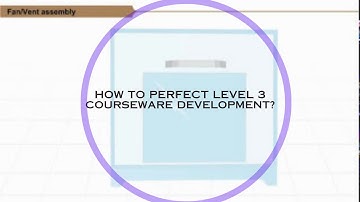 How to Perfect Level 3 Courseware Development?