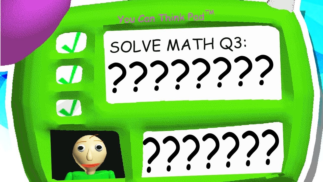 This is what happens if you write number 53045009 in the third question of  the game Baldi's basics