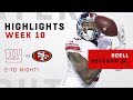 OBJ Hauls in 2 TDs vs. 49ers!