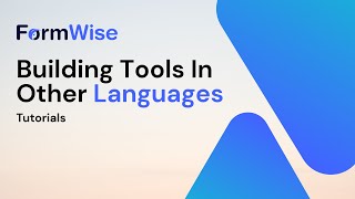 Building Ai Tools For Other Languages In Formwise