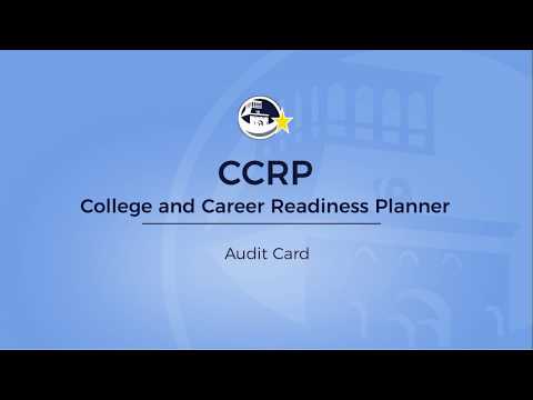 CCRP Audit Card