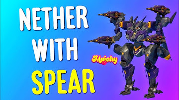 Dashing NETHER With Spear – Short, But Fun Test Server War Robots Gameplay WR