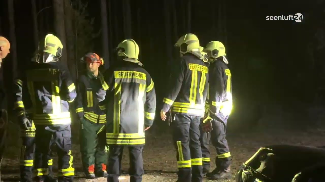 NewsSpot: Vermisstensuche im Wald - Feuerwehr Frauendorf