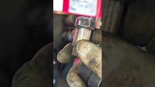 Do not buy a car with this oxygen sensor adapter, it means the catalytic converter is useless.