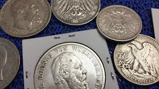 Антикварные и современные серебряные монеты разных стран, чему отдать предпочтение ? Обзор Канал ИП