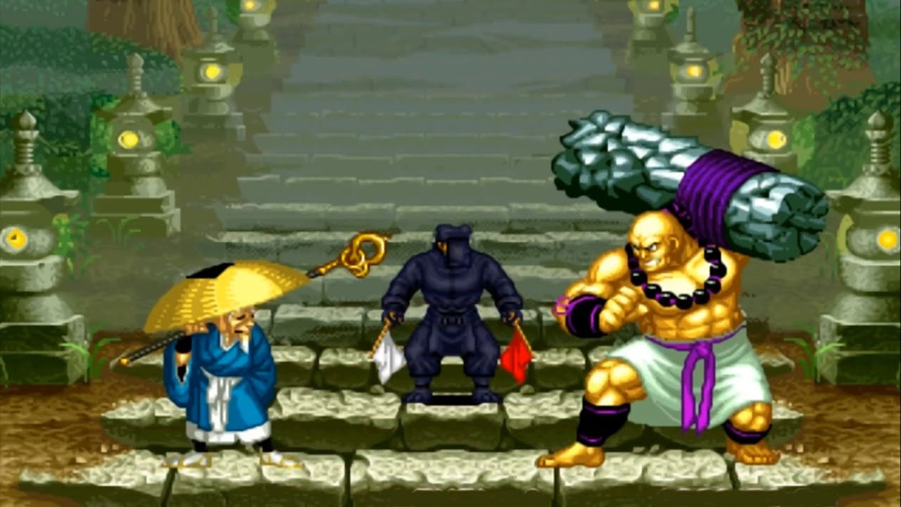 Samurai Shodown II ▷ 鬼舞狂刀 (𝐜𝐡𝐢𝐧𝐚) 𝐯𝐬 假牙神