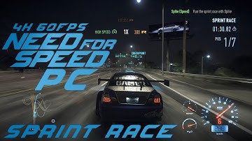 Need For Speed 2015 Gameplay 4K 60 fps Talk The Torque Sprint Race with Spike