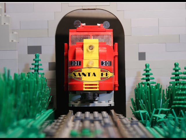 lego bank train