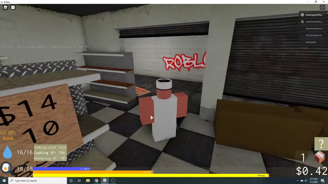 Playing With A Fan Roblox Sushi Shop Simulator Youtube - sushi simulator roblox