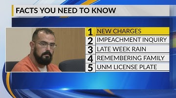 September 25 Morning Rush: Suspected serial rapist facing additional charges