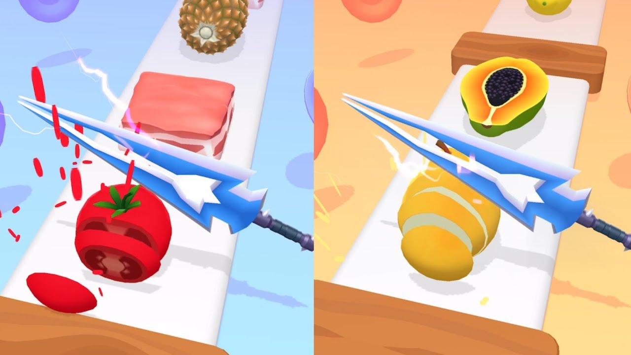 Perfect Slices! Very Satisfying And Relaxing ASMR Slicing Game - YouTube