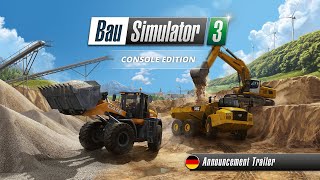 Bau-Simulator 3 – Console Edition – Ankündigungs-Trailer (DE)