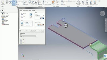 Contour Flange As a Secondary Feature From 1