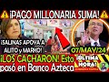 PASO EN BANCO AZTECA ¡ Los CACHARON Xochitl PAGA Millonaria suma !