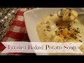 VLOGMAS DAY 2 | LOADED BAKED POTATO SOUP | CookCleanAndRepeat