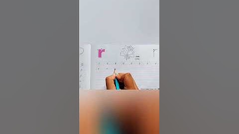 Std-1 English Primer (part-1) 3. Small Letters. ( q - t )