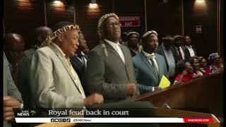 Royal feud back in court