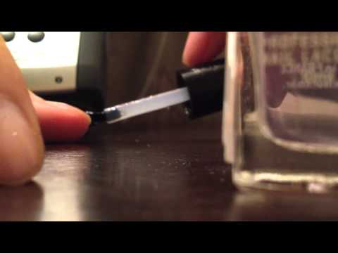 Relaxing ASMR nail polish session (ear to ear binaural)