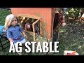 American Girl Doll Horse Stable NEW