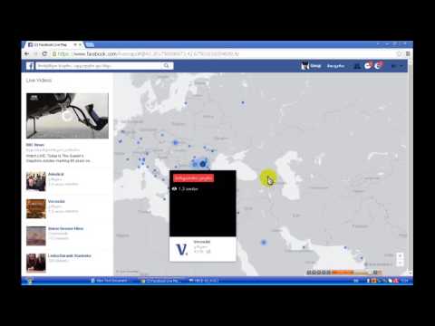 facebook live map_ის ჩართვა