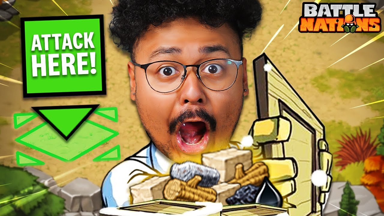 КАК ДОБЫВАТЬ РЕСУРСЫ В BATTLE NATIONS