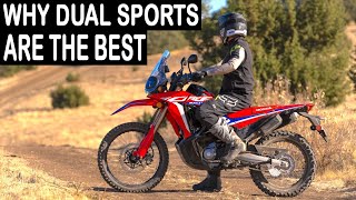 Why I'll Never Buy a Road Bike Again  Dual Sports Are The Best