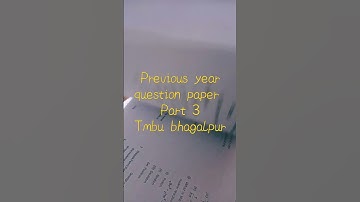 tmbu part 3 physics honours questions paper