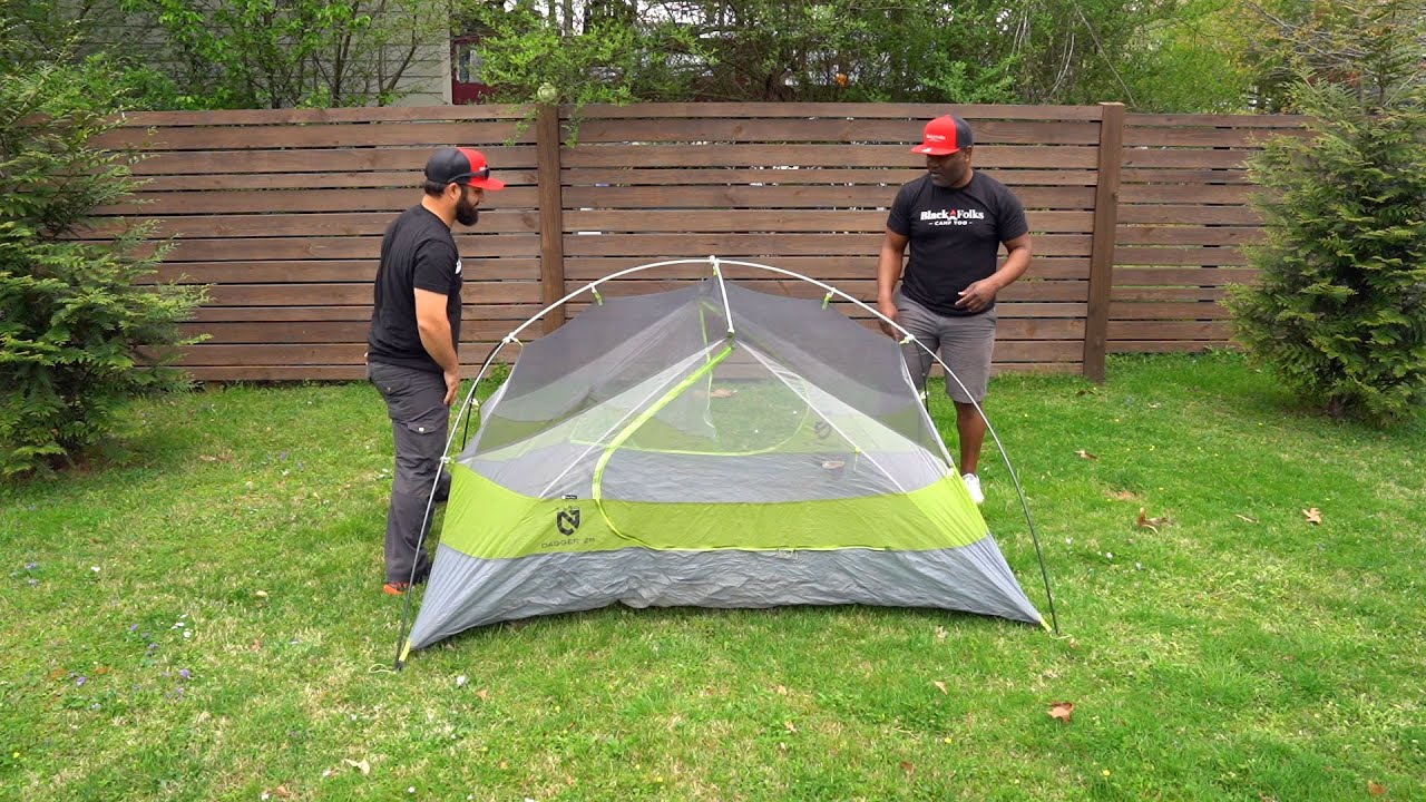 Black Folks Camp Too - Tent Setup