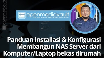 cara mudah bangun penyimpanan NAS Server sendiri dengan PC Bekas
