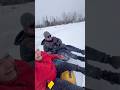 WE ALMOST BOUNCED! #shorts #youtubeshorts #Canada #winter