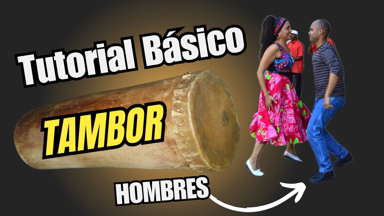 TUTORIAL de tambor venezolano para hombres.