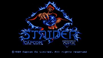 Strider (Amiga 50Hz) - Intro / Attract Mode