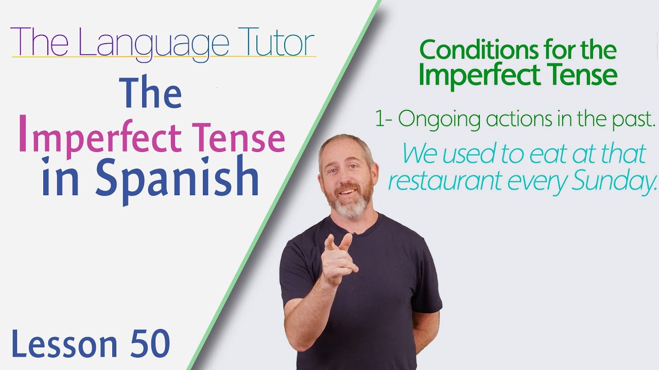 Mastering The Imperfect Tense In Spanish | The Language Tutor *Lesson 50*