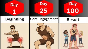 What If You Did 100 Squats Everyday | 100 Days Challenge