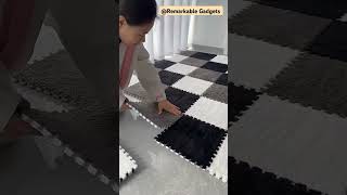 Latest puzzle design carpet mat#remarkable#coolgadgets#carpet#perfecthome#hometools#bestgadget #new