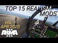 ArmA 3 Mods - Top 15 Realism and Immersion Mods (APR 2020) Vol 1.