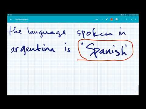 वीडियो: अर्जेंटीना में कौन सी भाषा बोली जाती है
