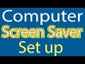 How to set up screen saver in windows bangla tutorial by GM63!