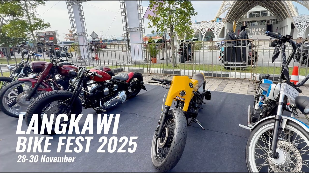 Day1: Langkawi Bike Fest 2025, 28-30 November, Maha Tower - YouTube