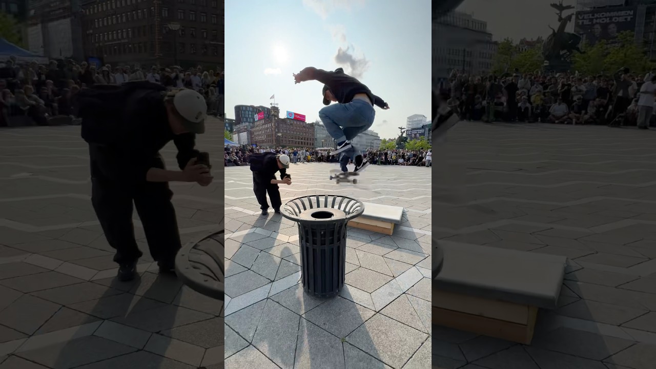 Mason Silva 🛹🗑️ Backside Bigspin 